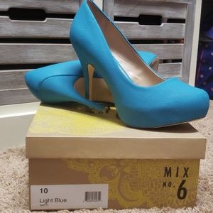 Light Blue Heels